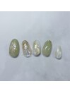 定額ネイル7700円