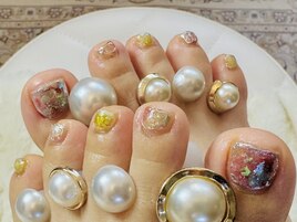 フットデザインアートネイル