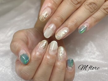 エムフローレ(M flore)/夏ネイル