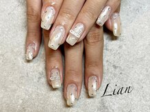 リアン 京都四条河原町店(Lian)/ホワイトオーロラネイル