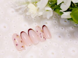 押し花ネイル