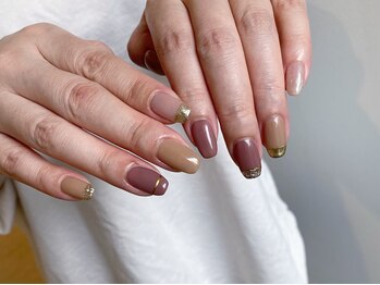 ネイルズ ララ(nails Lala)/秋色。