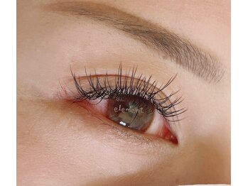 エレメント(element)/フラットラッシュ140本+カラー