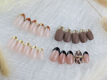 プラスネイル 渋谷(+plus nail)の写真/オフィスカジュアルなNailや他にはないちょっぴりアートを加えて、唯一無二のお洒落nailへ♪