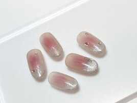 《hand》ワンホンチークネイル