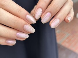 マグネット×オーロラネイル
