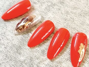 エムネイル(M nail)/ビタミンカラー×ニュアンス