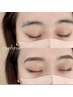【自然なブラウンに♪】美眉スタイリング(眉毛/アイブロウwax)+眉カラー¥5900