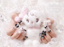 シンデレラネイル(CINDERELLA NAIL)/【スカルプ長さだしネイル】