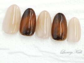 大人上品＊べっ甲Nail