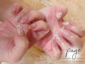 ペイジ(page)の写真/シンプルからトレンドニュアンスまで！豊富なカラーでブルベ、イエベあなたの肌に合うカラーで手元美人に♪