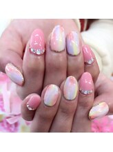 ビービーネイル(BB)/かわいらしい女子ネイル