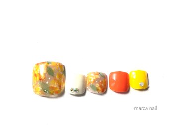 マルカネイル(marca nail)/フット定額アートコースオフ込み
