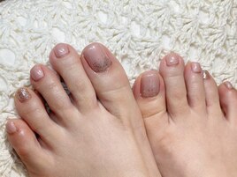 フット/夏ネイル/大人ネイル