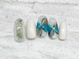 プチアート定額ネイル￥6980