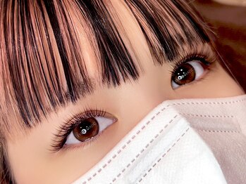 アイマジックピュア 仙台駅前店(EYE MAJIC pure)/ブラウンカラーフラットラッシュ