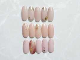 【シンプルニュアンスネイル】