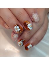 リッシュ ドゥ(RICHE deux)/べっ甲×フラワー