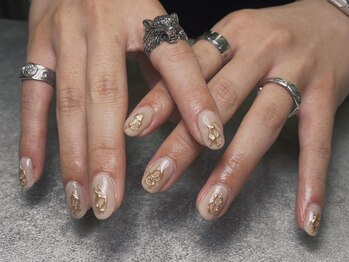 オムネイル 渋谷(HOMME NAIL)/デザインネイル ¥6.600