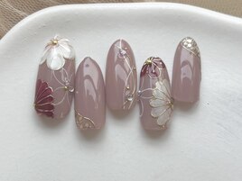 和柄ネイル