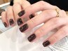 《当店人気No. 1》ワンカラー+極上ネイルケア ¥6,600