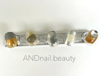アンドネイル ビューティー(AND nail,beauty)/春ネイル/ニュアンス/藤沢