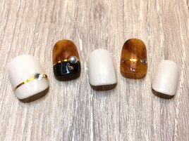 ワンカラー×べっ甲