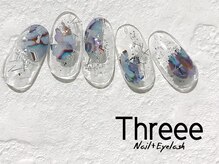 スリーネイルプラスアイラッシュ(Threee Nail+Eyelash)/アートネイル