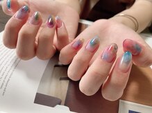 ブランネイル(blanc nail)/もやもやアート*