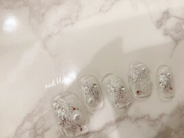 きらびやかな冬のシャインダスト
