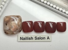 ネイリッシュサロン エー(Nailish Salon A)/カフェラテフット