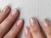 アメリアンドカシェット(Amelie&Cachette)/ウェディングネイル：maika