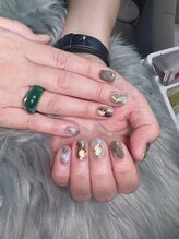 ヘブン ネイル 鶯谷(HEAVEN Nail)/アースマーブルネイル