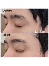 ナンバー(Number.)/人気のデザイン★【メンズ眉】