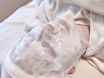 ナチュウル(Natulu)の写真/エイジングケアも◎＼シルク糸によるお顔脱毛(眉周りも処理)＋美白鎮静パック ／断然"ツヤ"が違う！