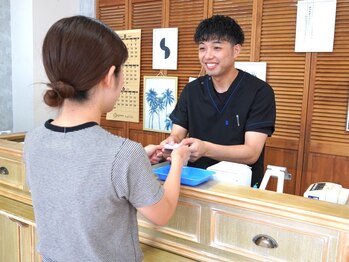 リペア整骨院 南柏(Re:Pair整骨院)/お会計や次回予約を承ります♪