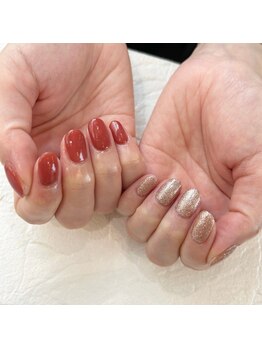 ファム 岡山店(Fam)/ワンカラーハンドネイル