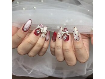 キアラネイルサロン/チップ長さだし持ち込み