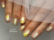 シマー(Shimmer)/ミモザネイル