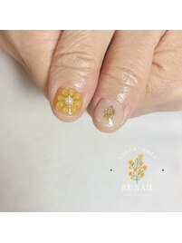 春♪ぷっくりお花とチューリップ