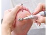 【新規】フットをきれいに見せたい方へ/甘皮,角質ケア＋パラジェルワンカラー