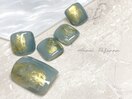 【フット】水彩デザインネイル