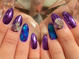 ★カラーミラーネイル★