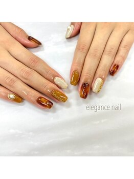 エレガンス・ネイル 豊田店/べっ甲ネイル