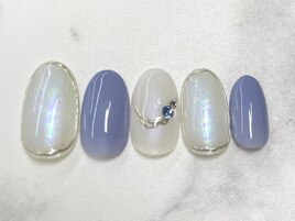 オーロラホログラムネイル