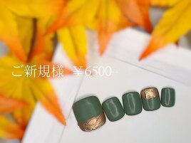 ◆フットネイル　再来＋￥1000◆