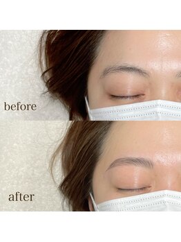 クオルーチェ(CuoLuce)/ふんわり平行眉に♪