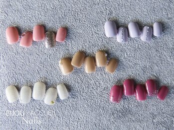 シックスティー ネイルズ バイ アクイユ 東中野(60min nails by ACCUEIL)/シンプル上品アートプラン