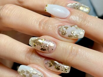B.の写真/【アート￥6000～】持込みアート歓迎のフルオーダーコースをご用意＊ハイセンスネイルを指先に！