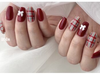 アイビス(ibis)/ボルドーチェック